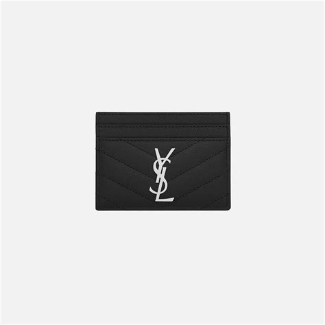 Saint Laurent YSL (172Y) Mono Card Holder with 